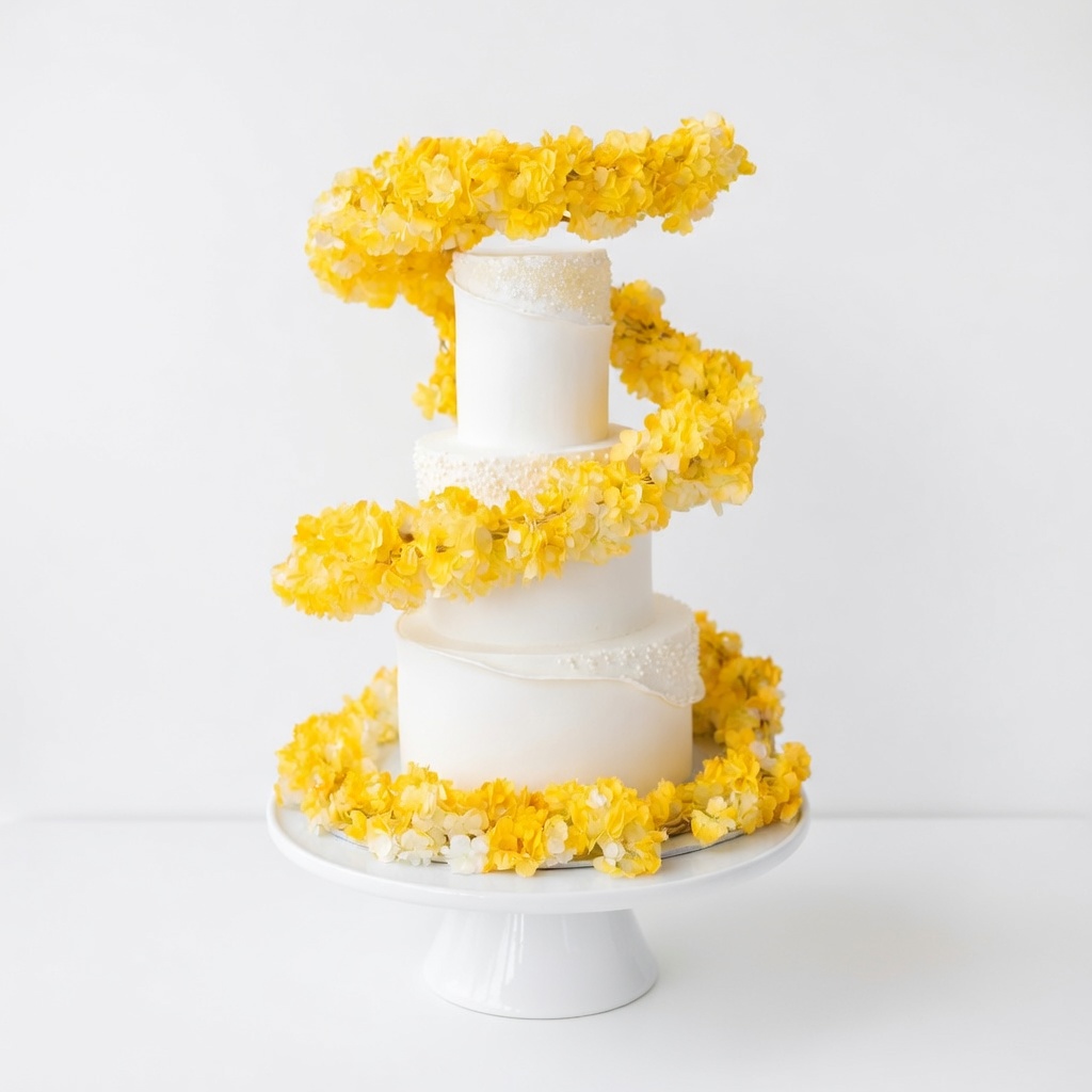 Floral Cascade Cake