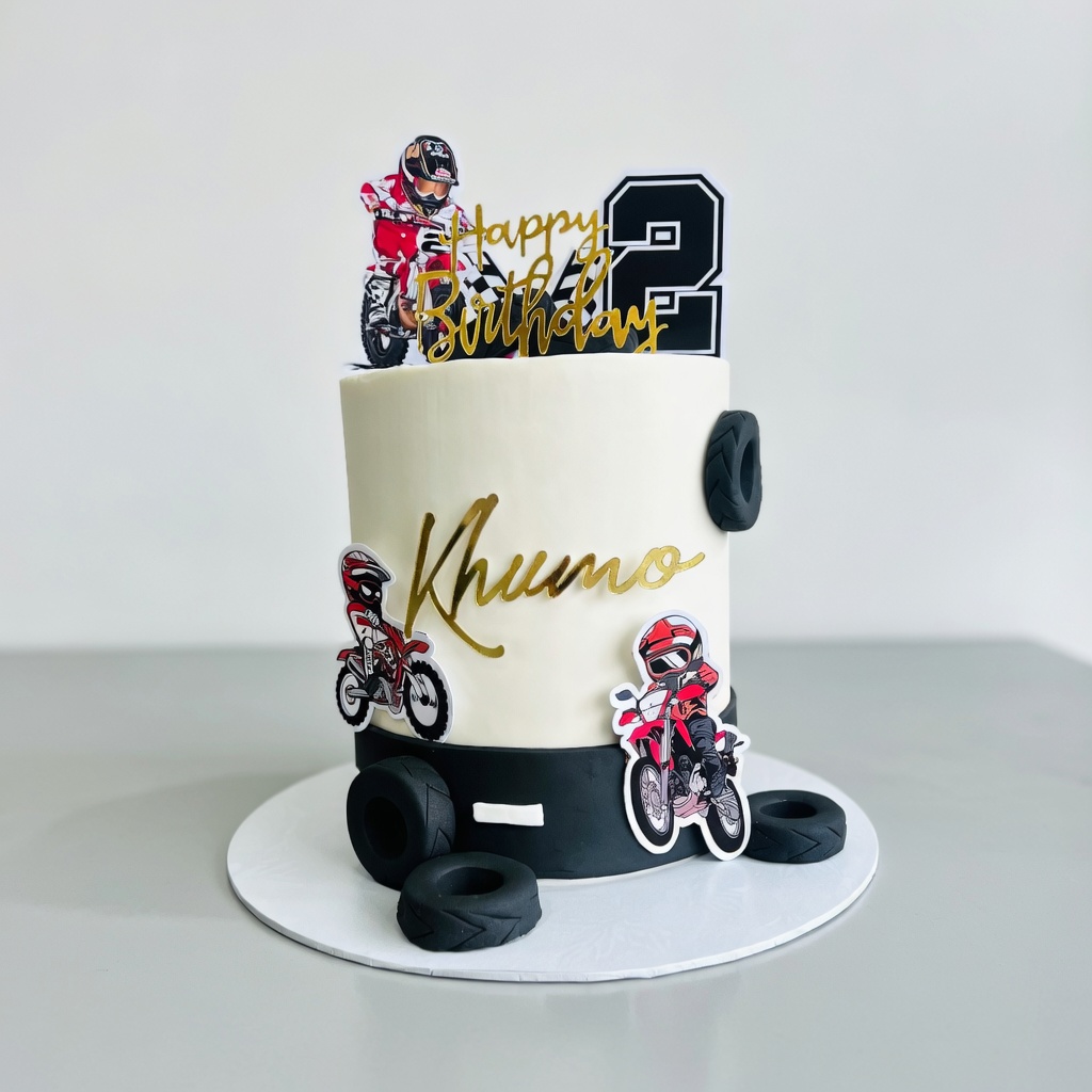 Motocross Birthday Cake