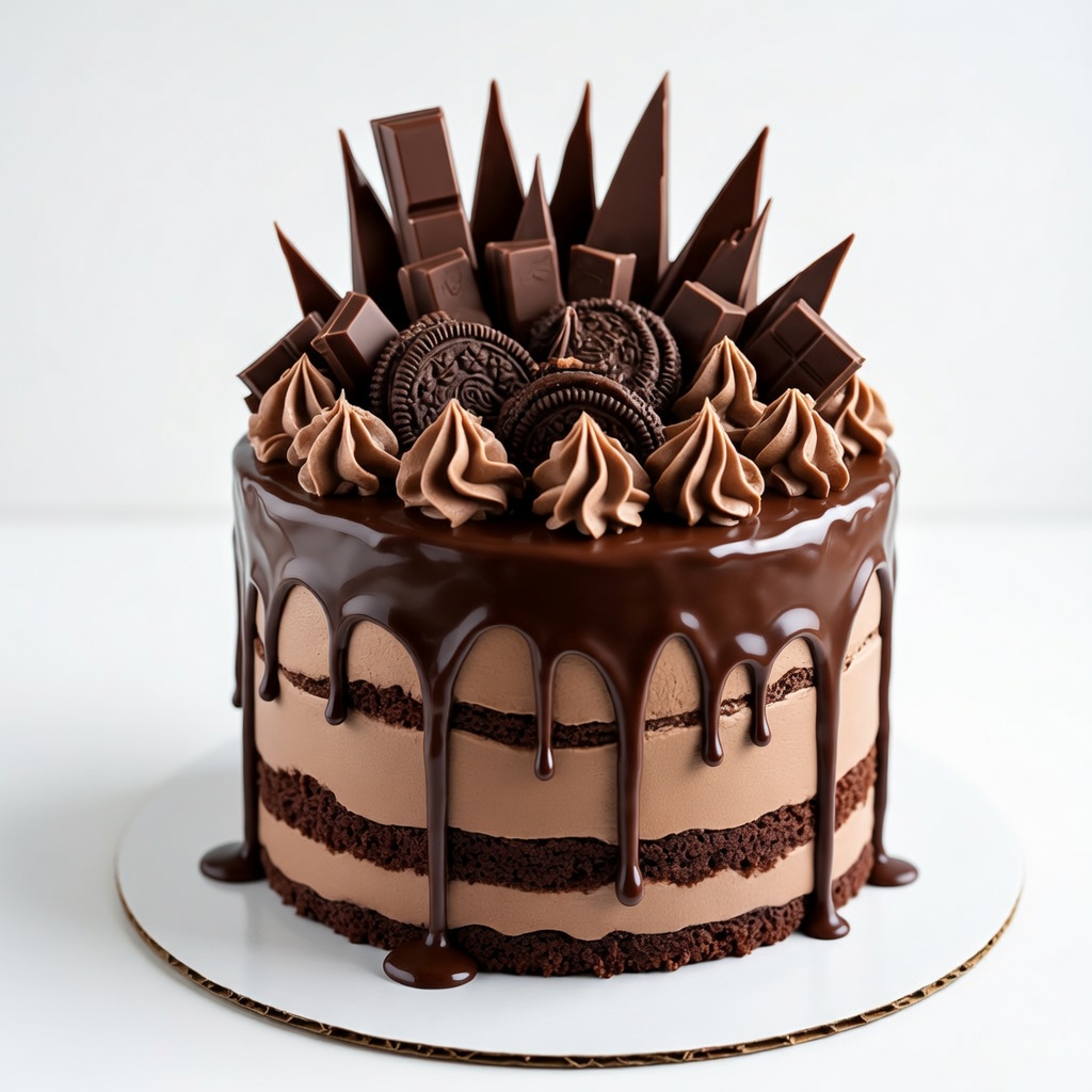 Chocolate Overload Drip Cake